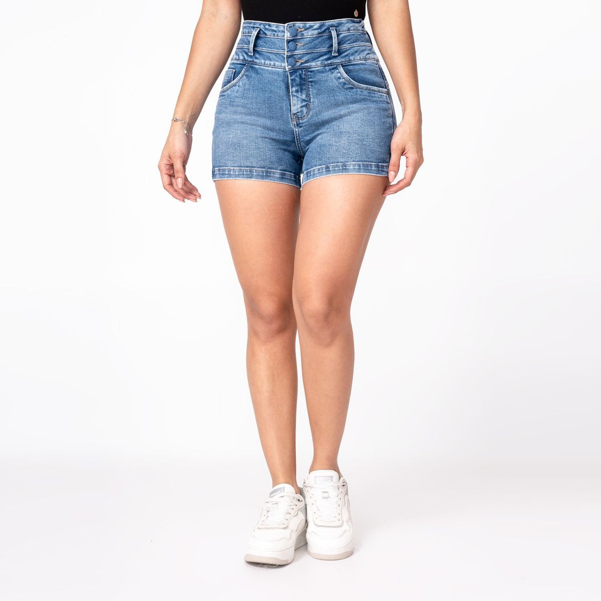 PIONIER - Short Denim Stretch Kalami Pionier