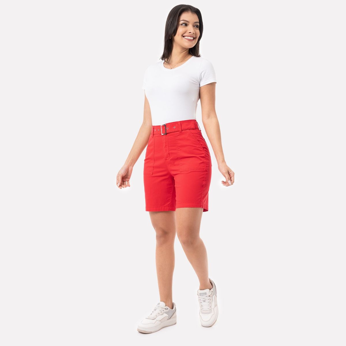 PIONIER - Short Bermuda Tafeta Madelyh Mujer