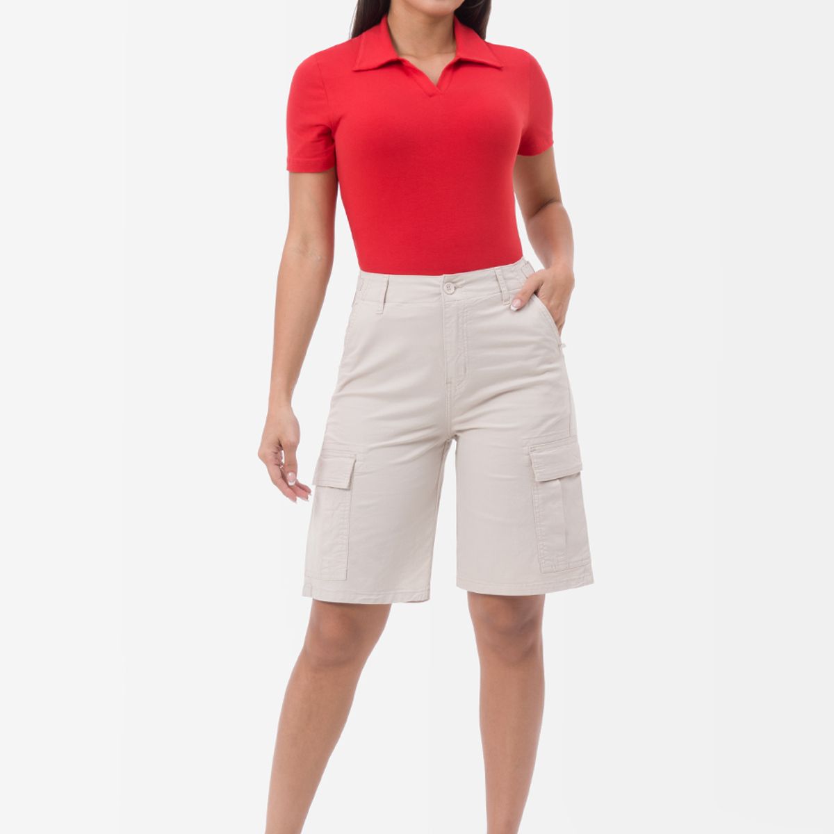 GOCCOS - Jorts Drill Stretch Kirim Goccos