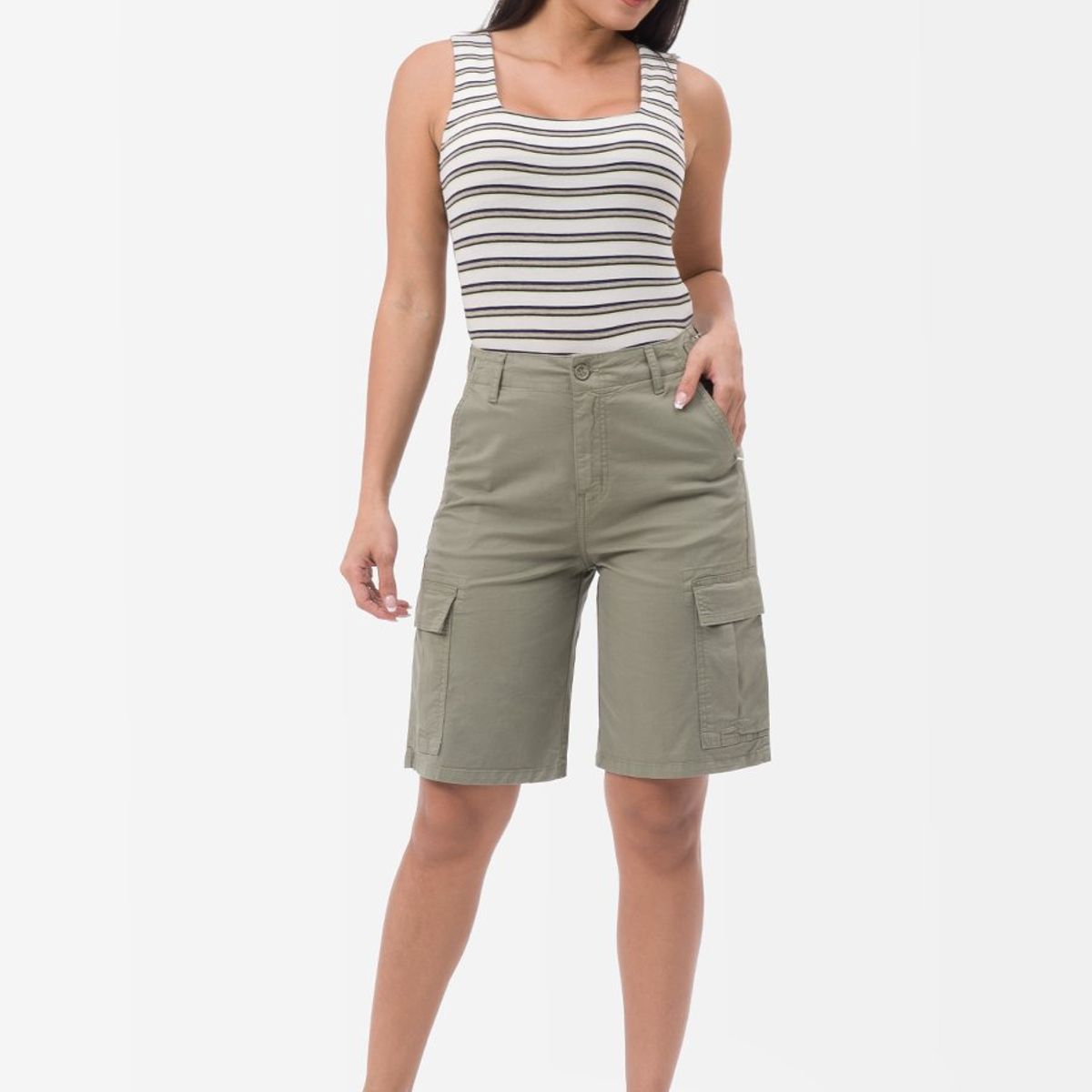 GOCCOS - Jorts Drill Stretch Kirim Goccos