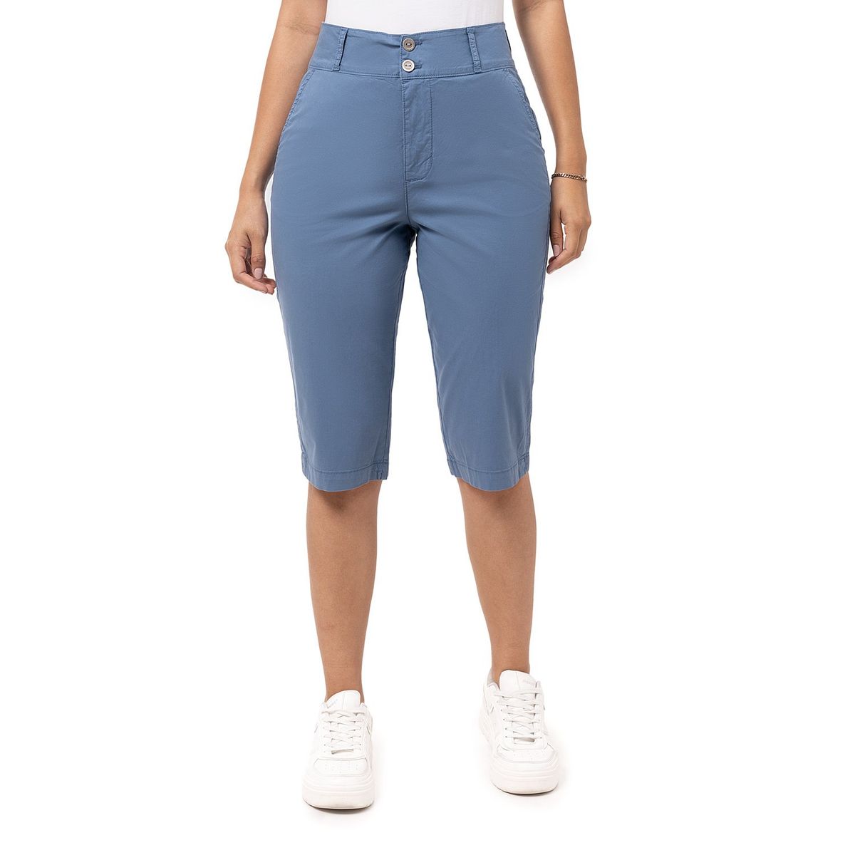 PIONIER - Cropped Tafeta Leanna Pionier