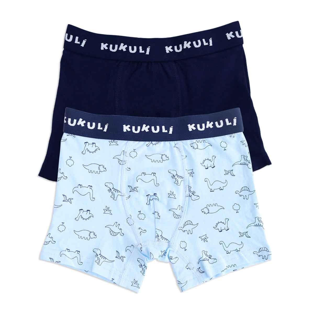 KUKULI - SET BOXER DINO X2 M0918