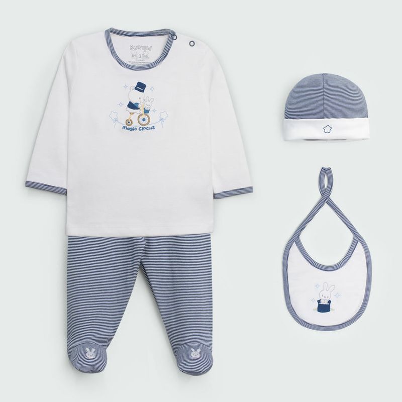 KUKULI - AJUAR LISTADO BEBITA UNISEX M1230