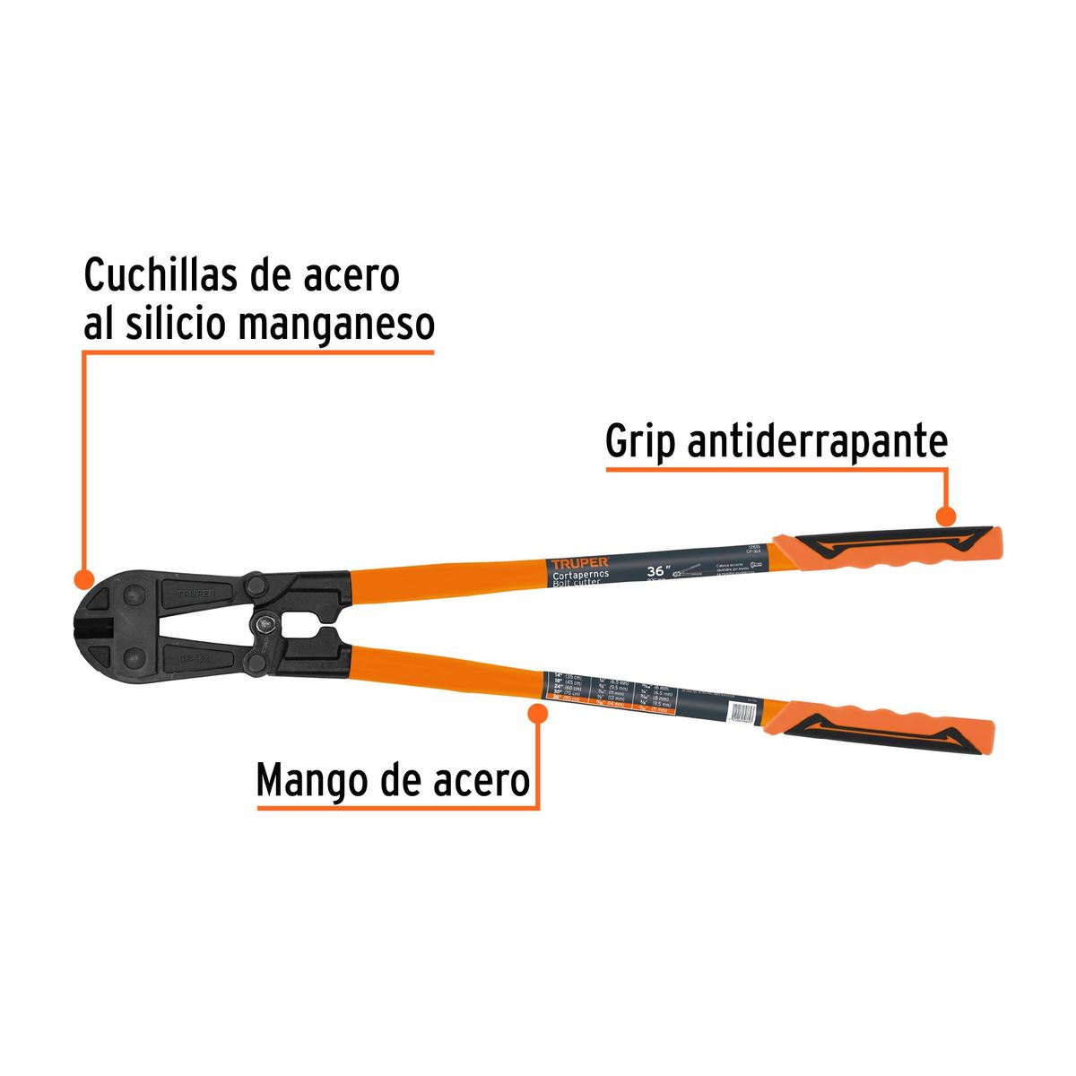 TRUPER - Cizalla 36" Profesional 12835 Truper