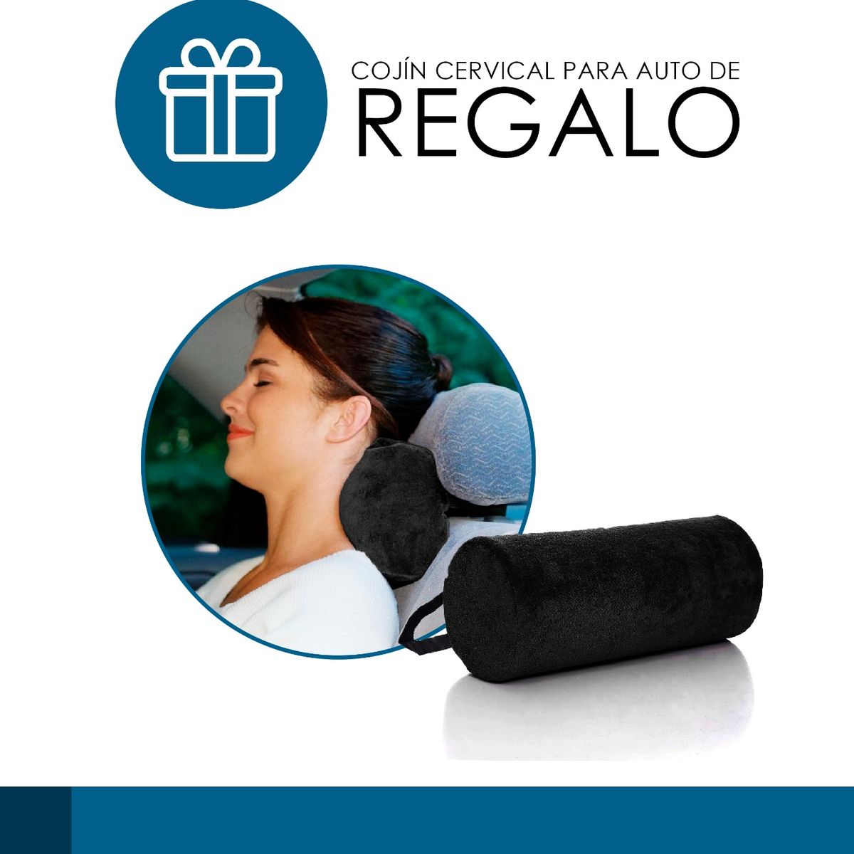 TERAFLEX - COJIN LUMBAR Y COJIN COXIS GEL TECH - REGALO COJIN CERVICAL TERAFLEX