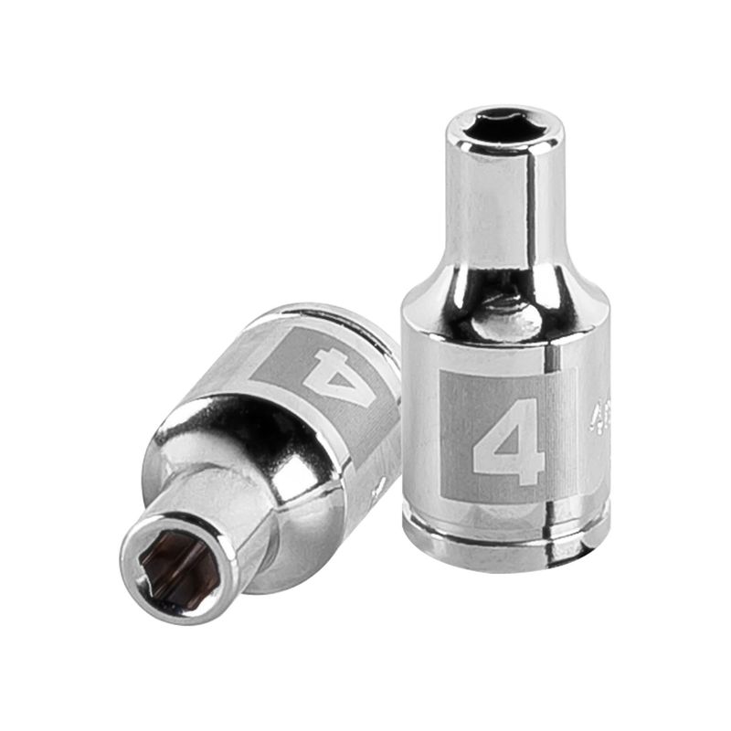 TRUPER - Dado 4mm Hexagonal Encastre de 1/4" 13166 Truper