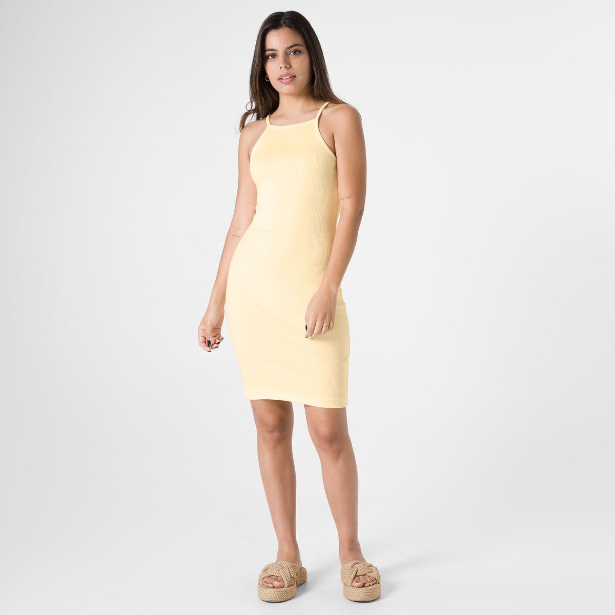 SQUEEZE - Vestidos Rib Pierryna Squeeze