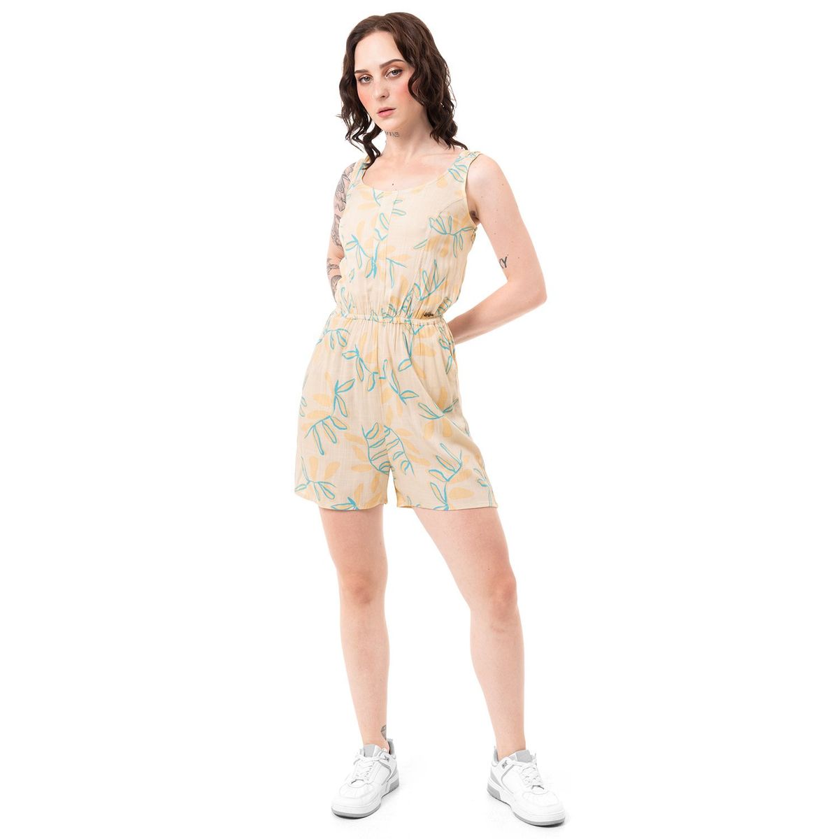 GZUCK - Overshort Popelina Honey Gzuck