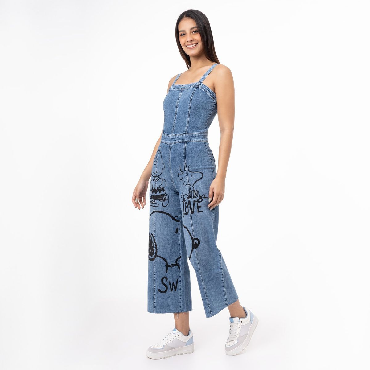 PIONIER - Enterizos Denim Stretch Neylia-Snoopy Pionier