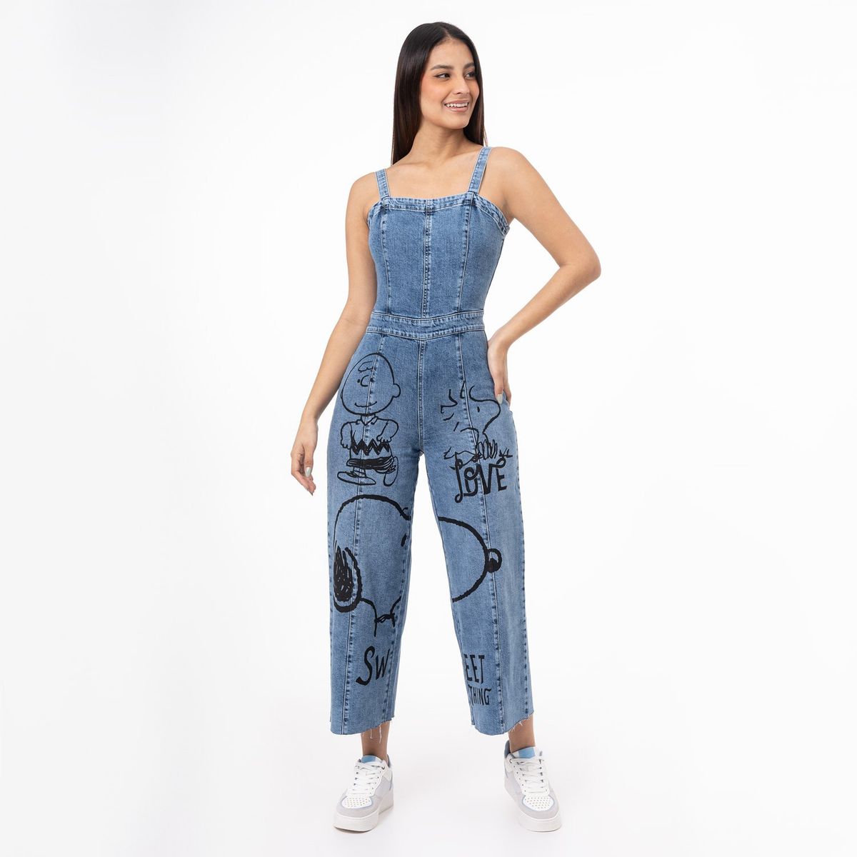 PIONIER - Enterizos Denim Stretch Neylia-Snoopy Pionier