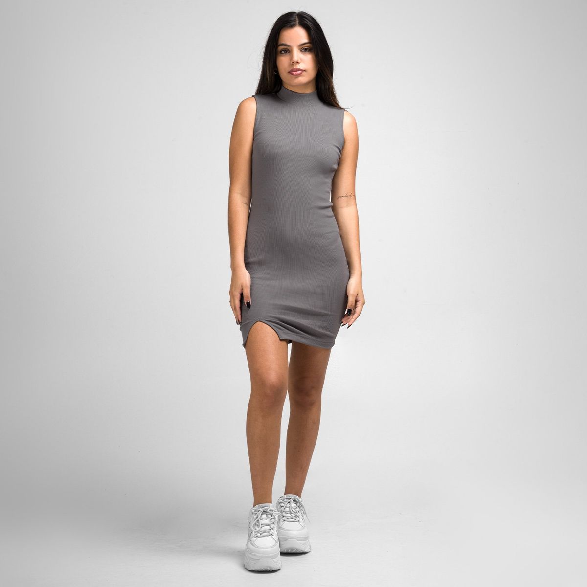 SQUEEZE - Vestidos Rib Lycrado Yusis Squeeze