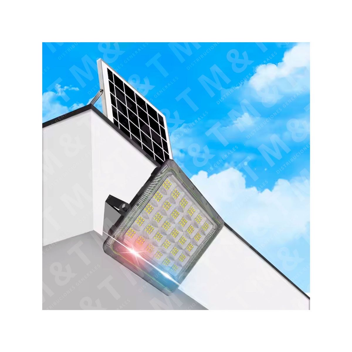 GENERICO - Reflector Led Solar Bossney BS-L3536 50W Panel Solar