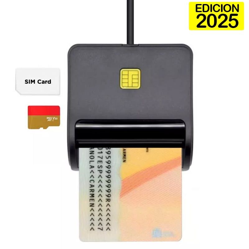 OEM - Lector DNI Electrónico FULL VERSION Smart Card SIM