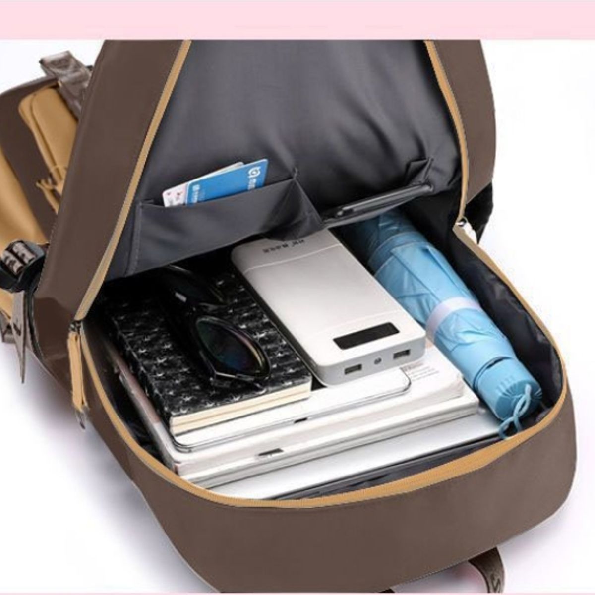 BLWOENS - Mochilas escolares - Marrón