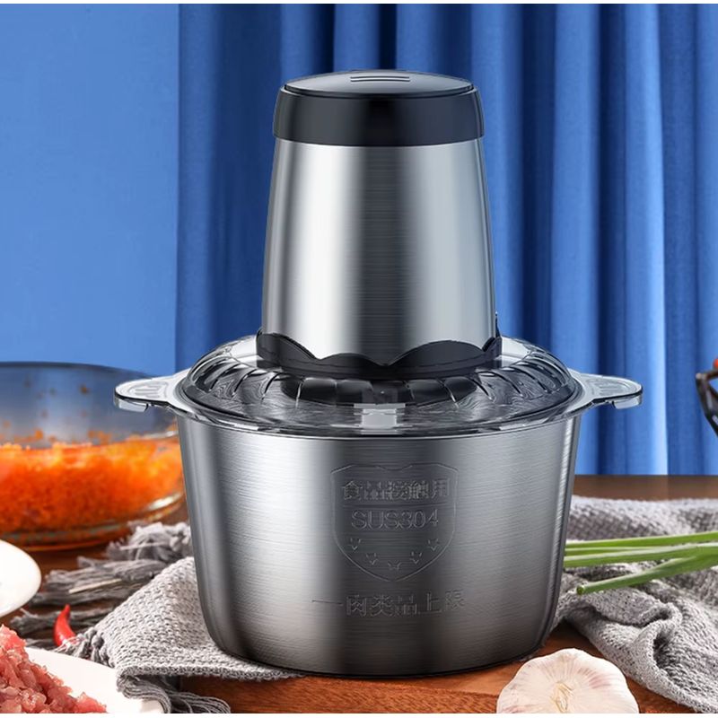 GENERICO - Picador electrico acero inoxidable carne verduras cocina