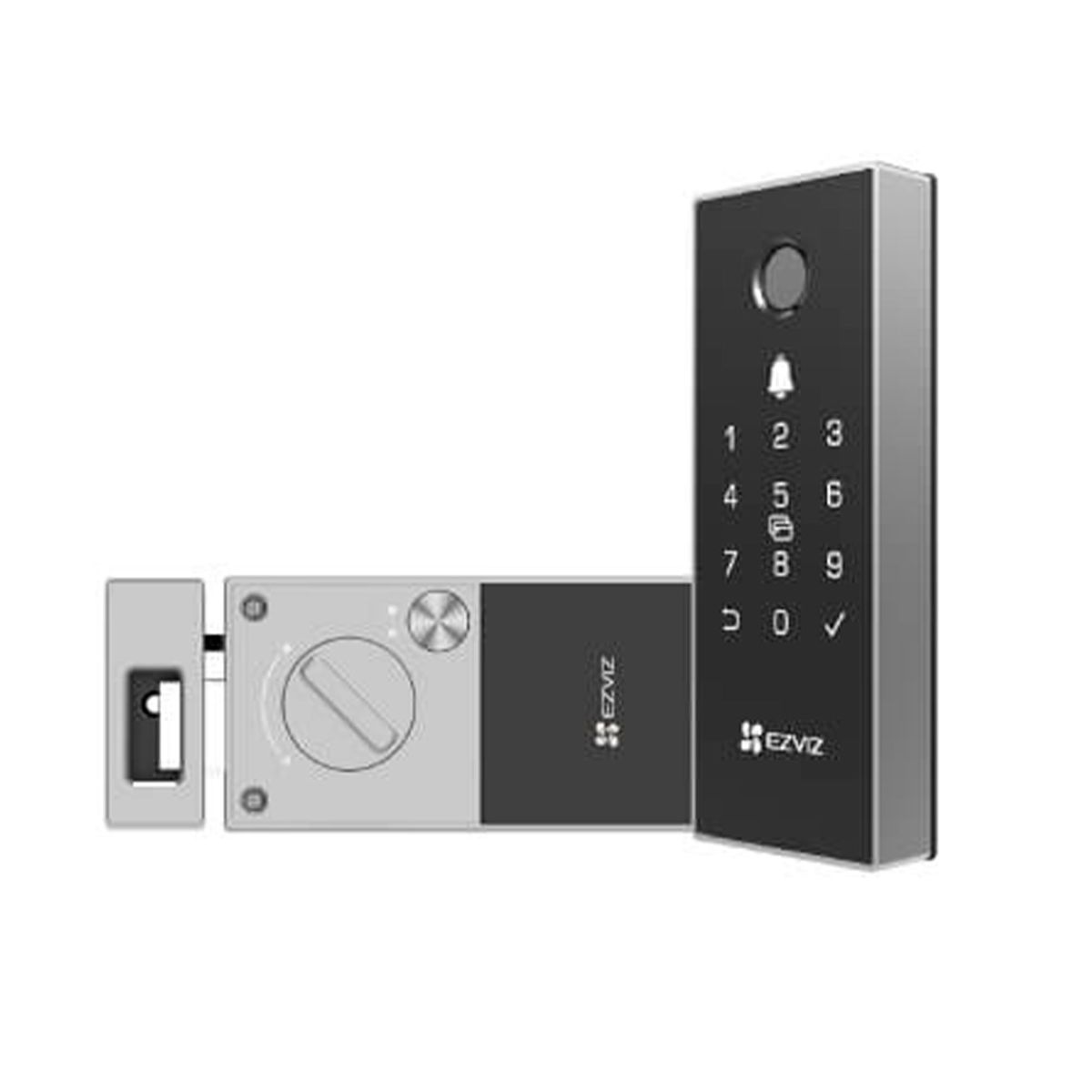 EZVIZ - CERRADURA SMART EZVIZ CON HUELLA Y TECLADO WIFI PN CS-DL03-PRO