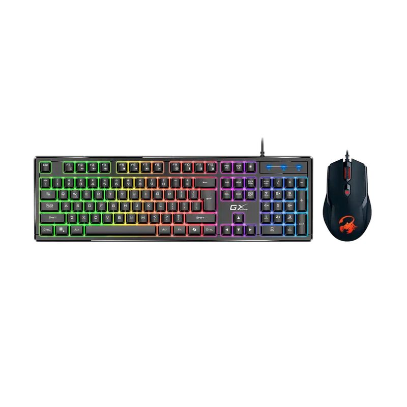 GENIUS - TECLADO + MOUSE GENIUS GX KM-GX6 GAMING RGB NEGRO PN 31330010401
