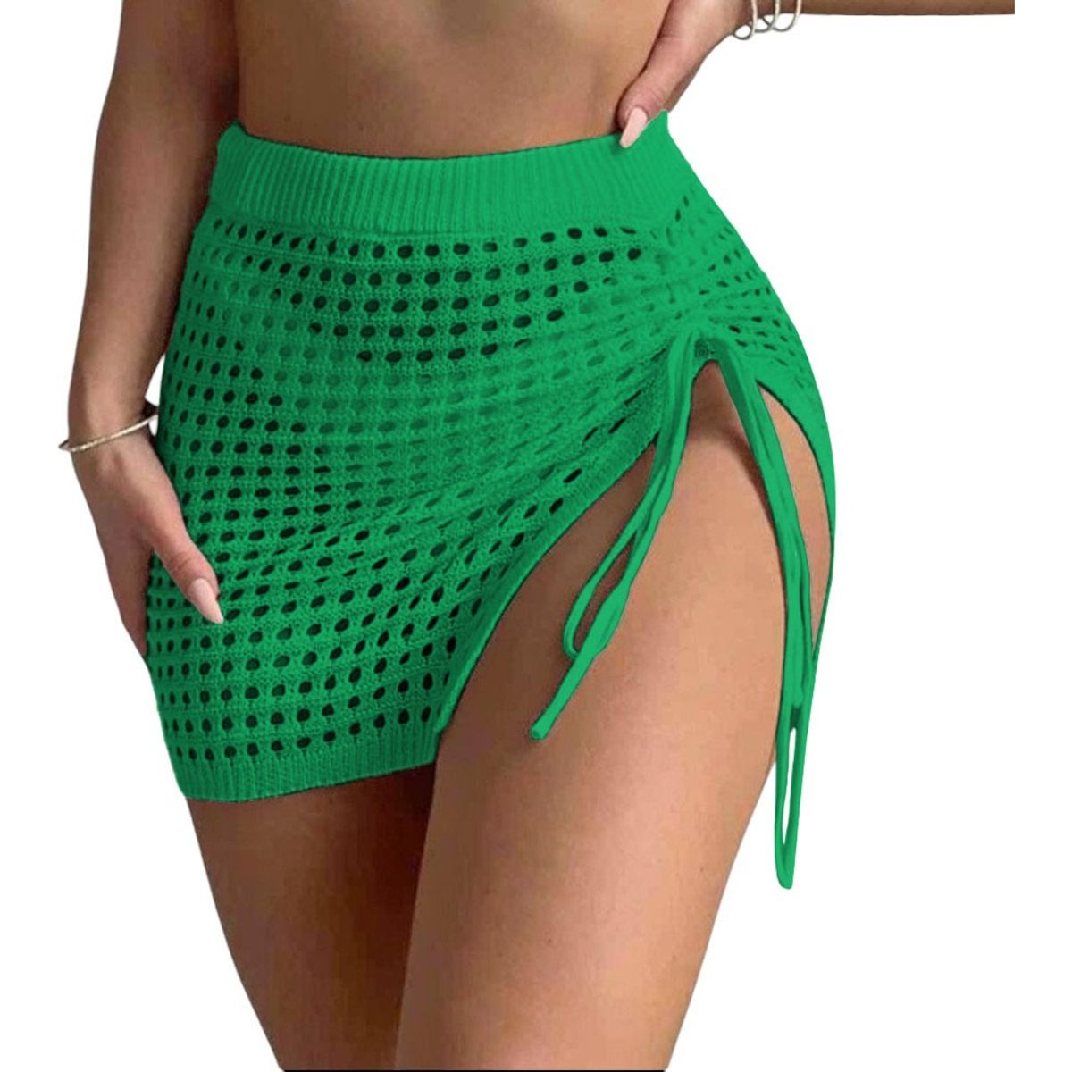 GENERICO - Salida Encanto Clasico Mujer Tejido Jilo Alpino G359-12 Color Verde