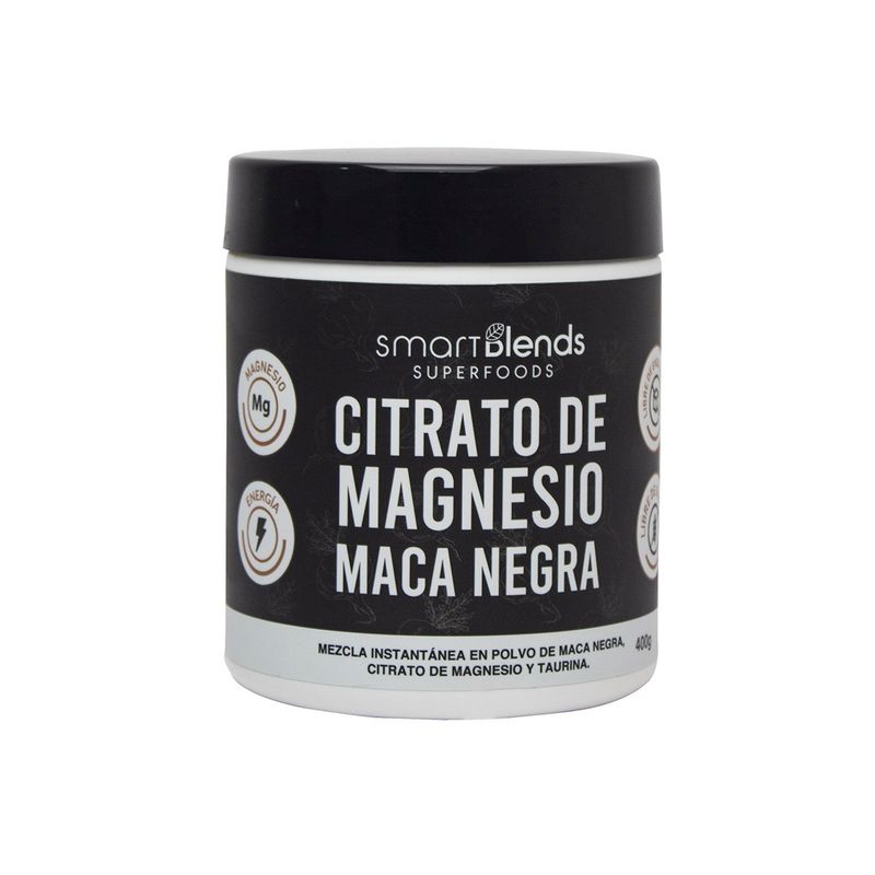 GENERICO - CITRATO DE MAGNESIO MACA NEGRA SMART BLENDS 400GR