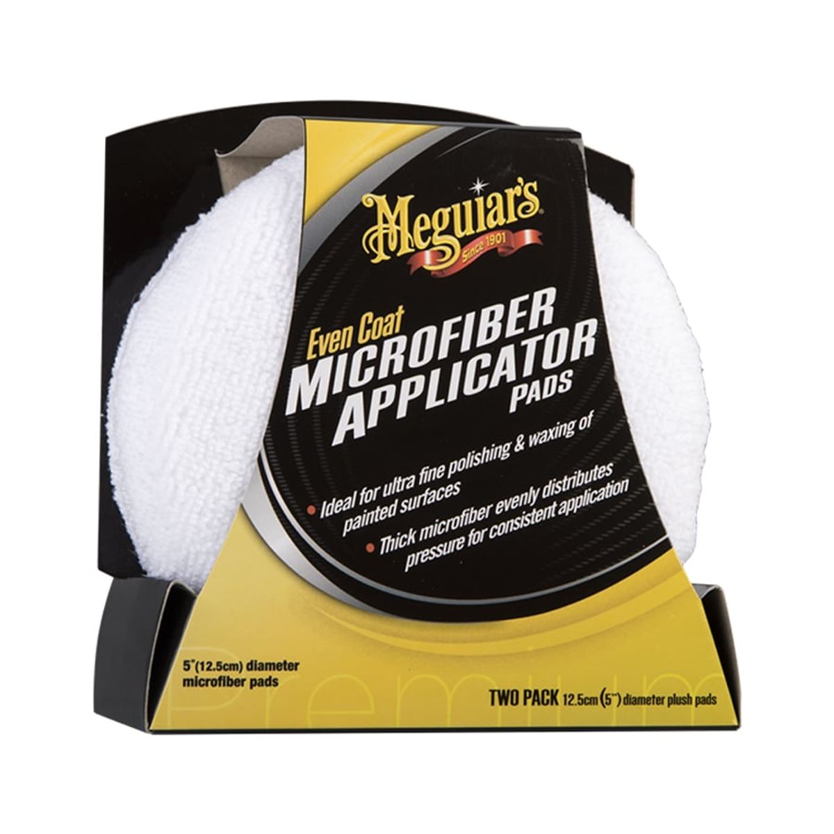 MEGUIARS - Aplicadores de Microfibra - Even Coat Applicator Pads 2 und