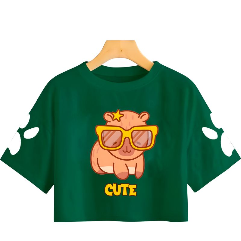 GENERICO - Polo Crops Capibara Cute