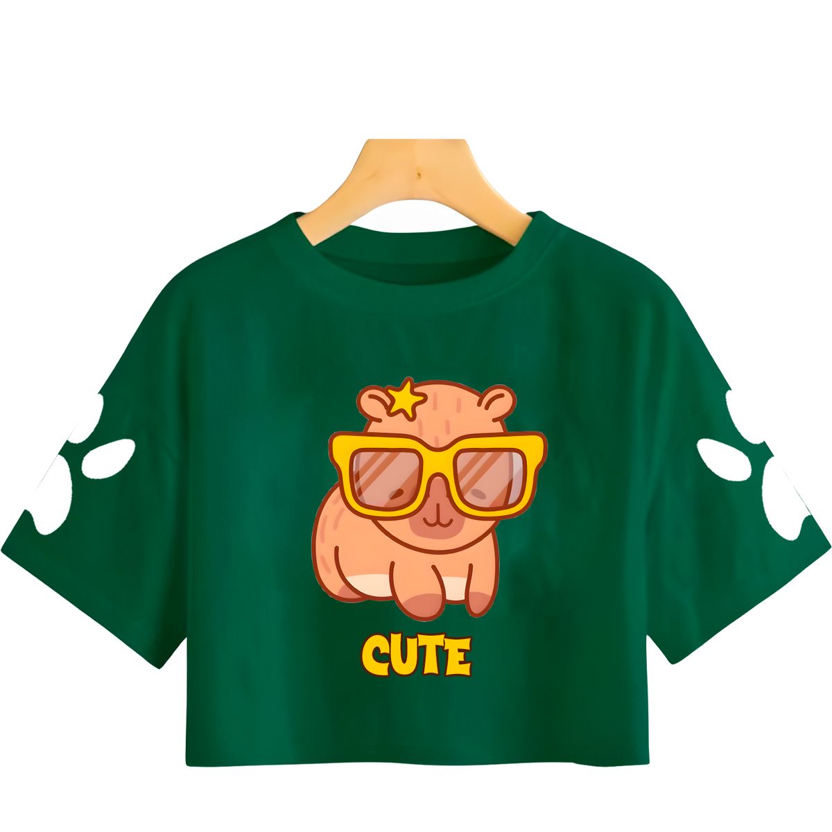 GENERICO - Polo Crops Capibara Cute