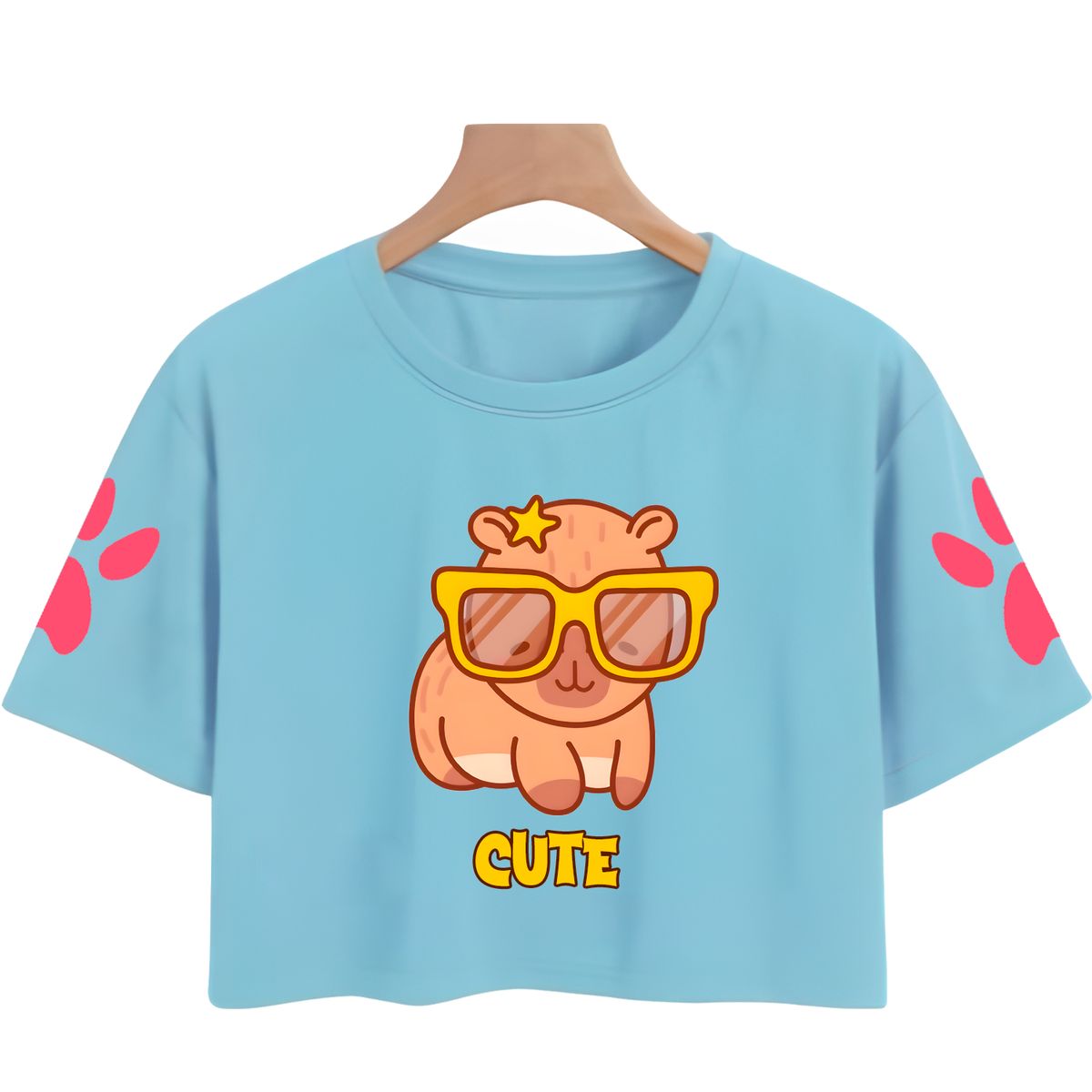 GENERICO - Polo Crops Capibara Cute