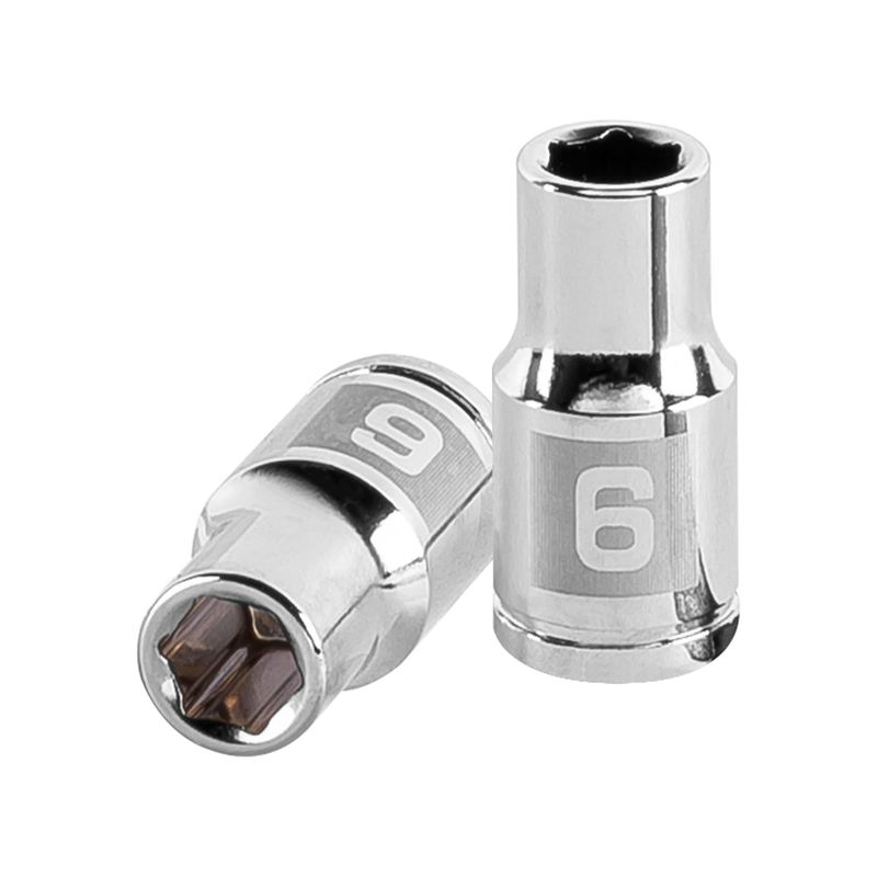 TRUPER - Dado 6mm Hexagonal Encastre de 1/4" 13168 Truper