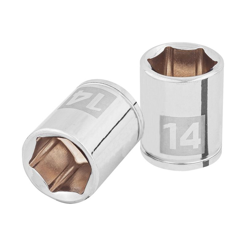 TRUPER - Dado 14mm Hexagonal Encastre de 1/4" 100967 Truper