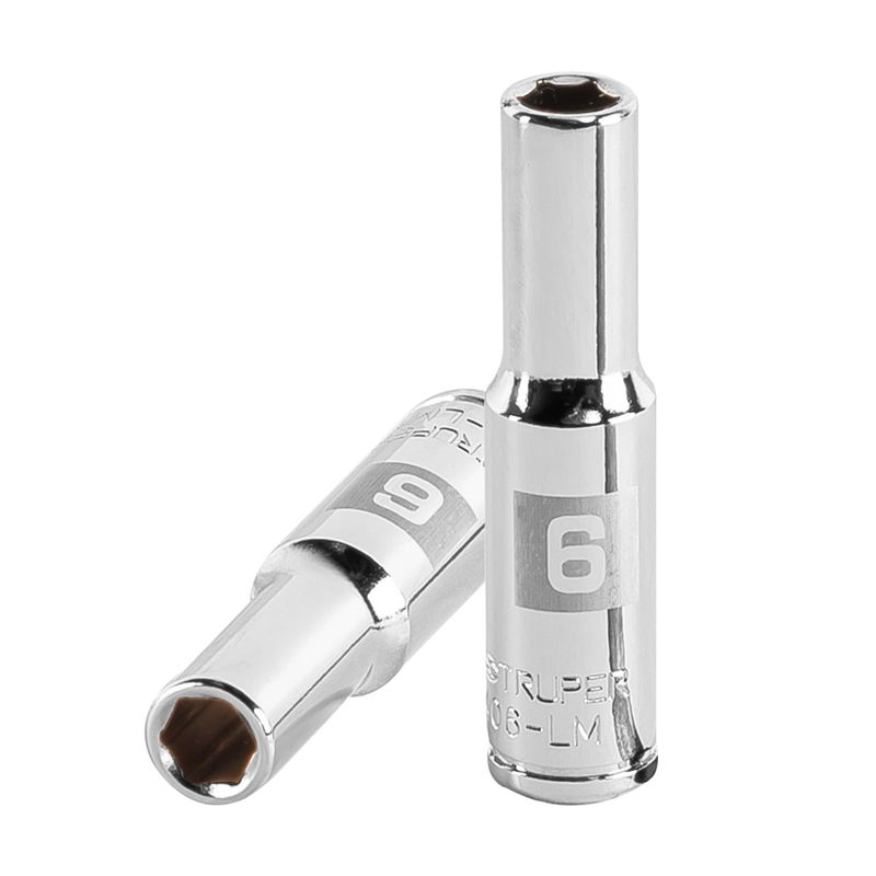 TRUPER - Dado 6mm Hexagonal Tubular Encastre de 1/4" 13200 Truper