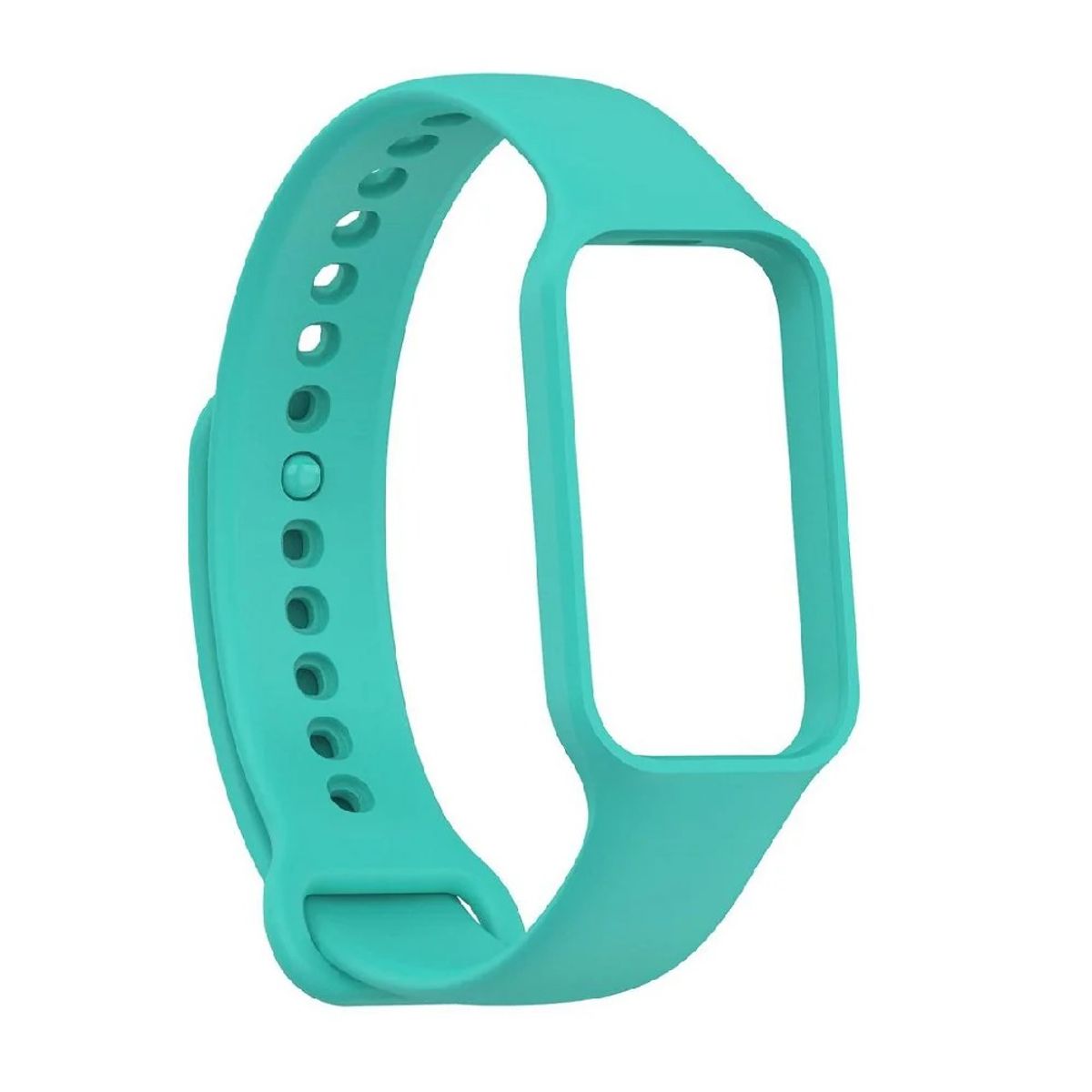 GENERICO - Correa de silicona Para Xiaomi Smartband 8 active-Smartband 2 Turquesa