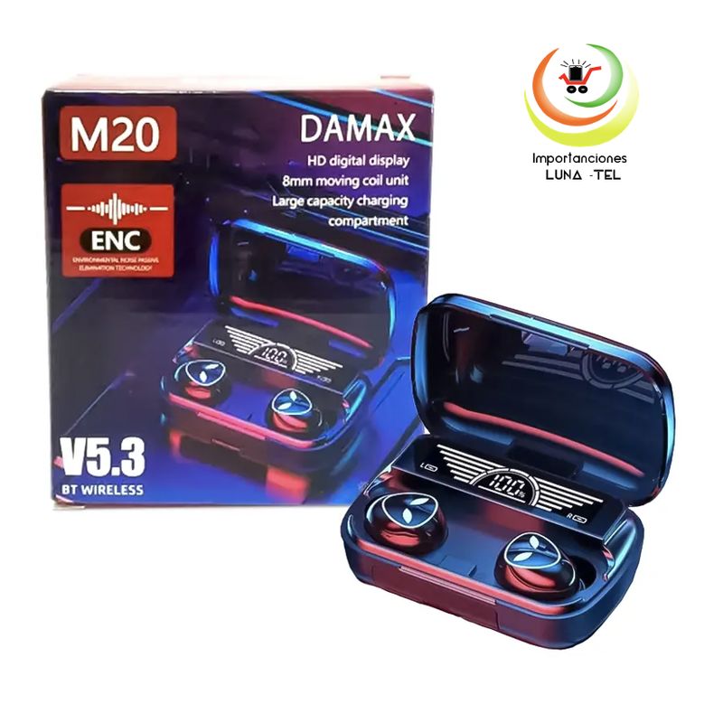 GENERICO - AUDIFONO Bluetooth M20