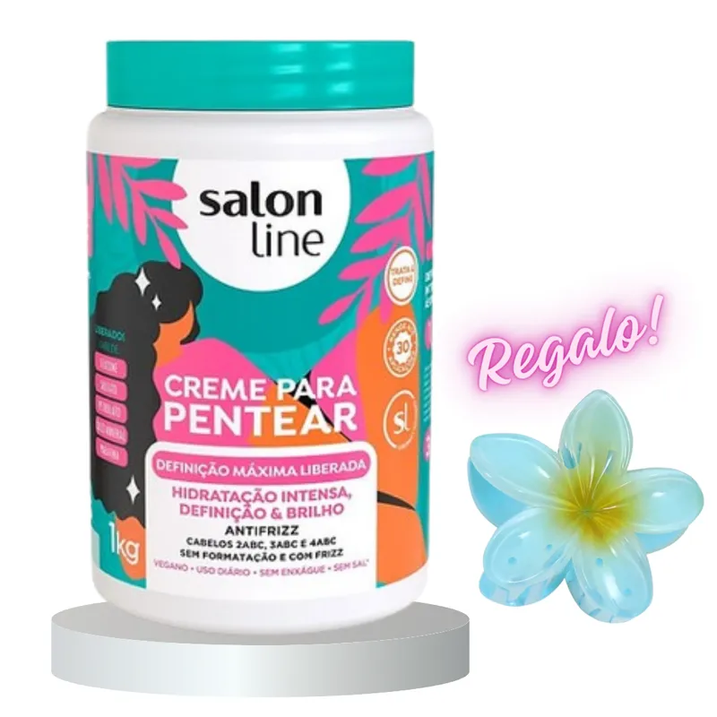 SALON LINE - CREMA DE PEINAR MÁXIMA DEFINICIÓN
