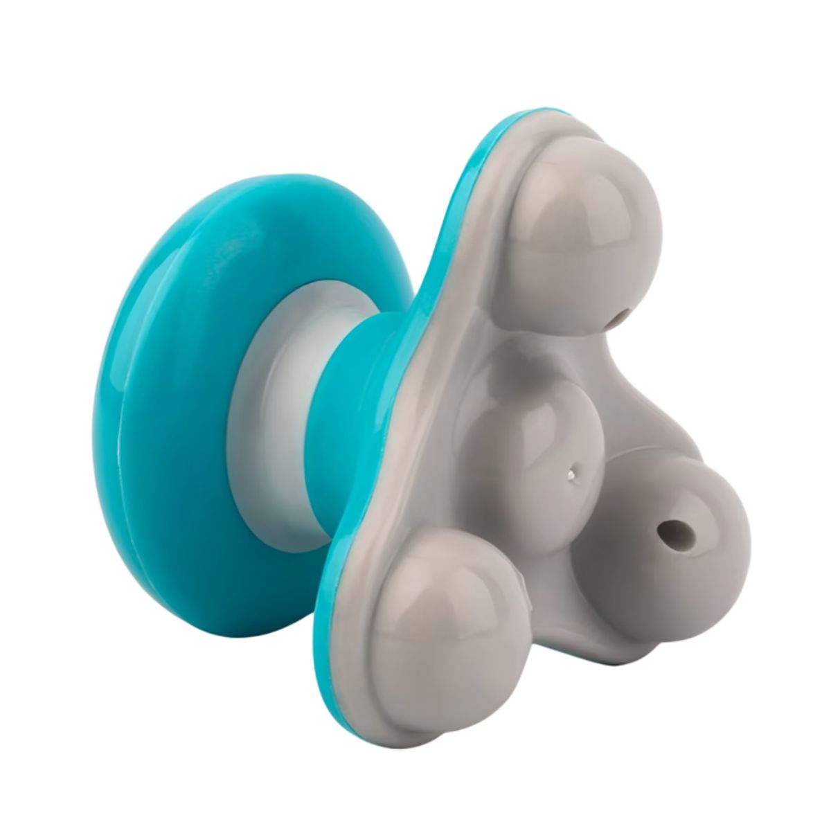 GENERICO - Masajeador Eléctrico Portátil A Pilas Y Corriente Directa  -  CELESTE