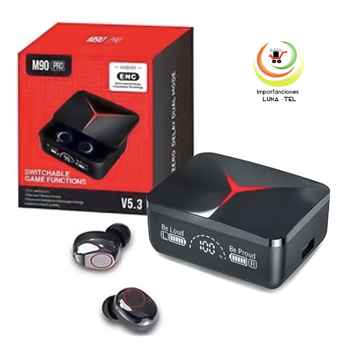 GENERICO - AUDIFONO Bluetooth  M90