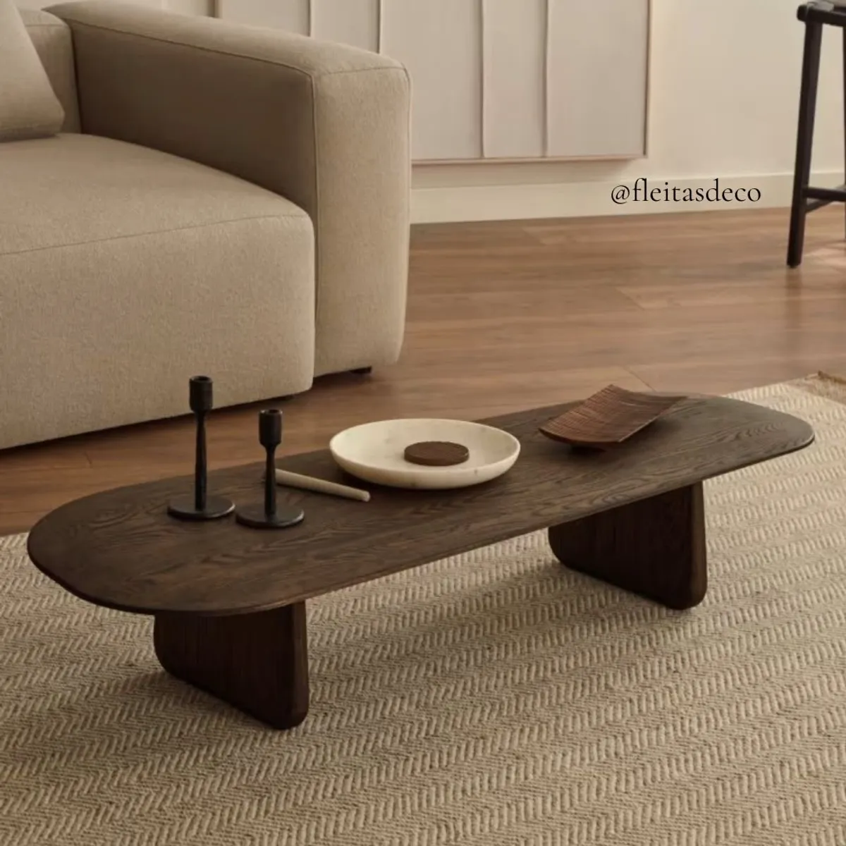 GENERICO - MESA DE CENTRO RIO DE MADERA