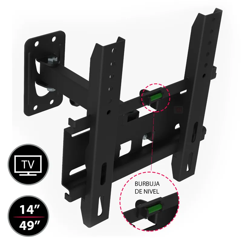 GENERICO - Rack Móvil Para  TV de 14a 49 Pulgadas JR30 JAPAN
