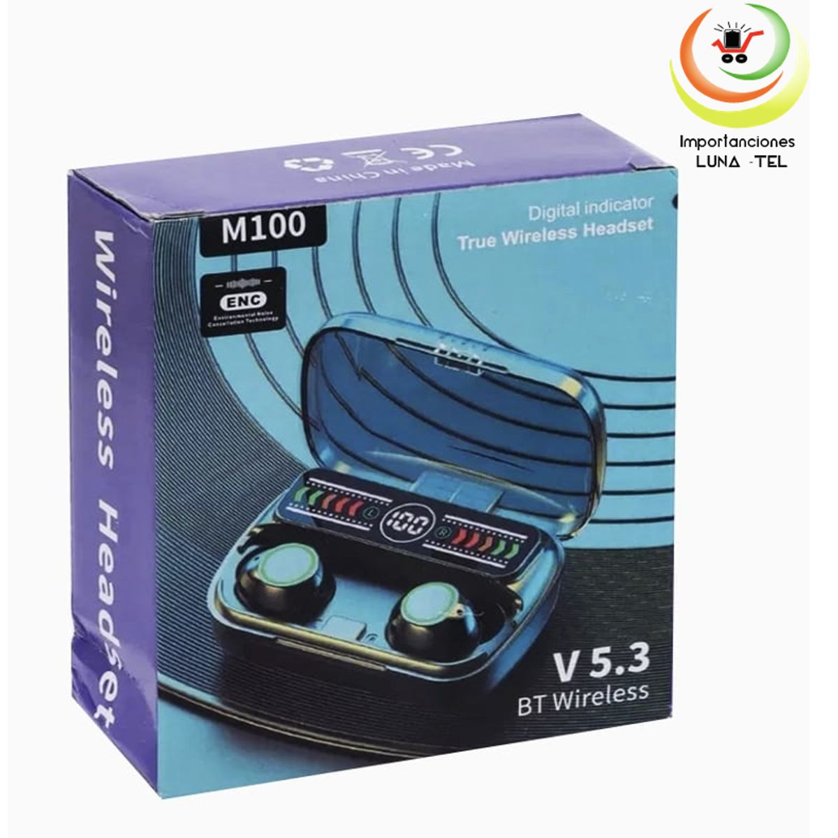 GENERICO - Audífonos M100 Bluetooth