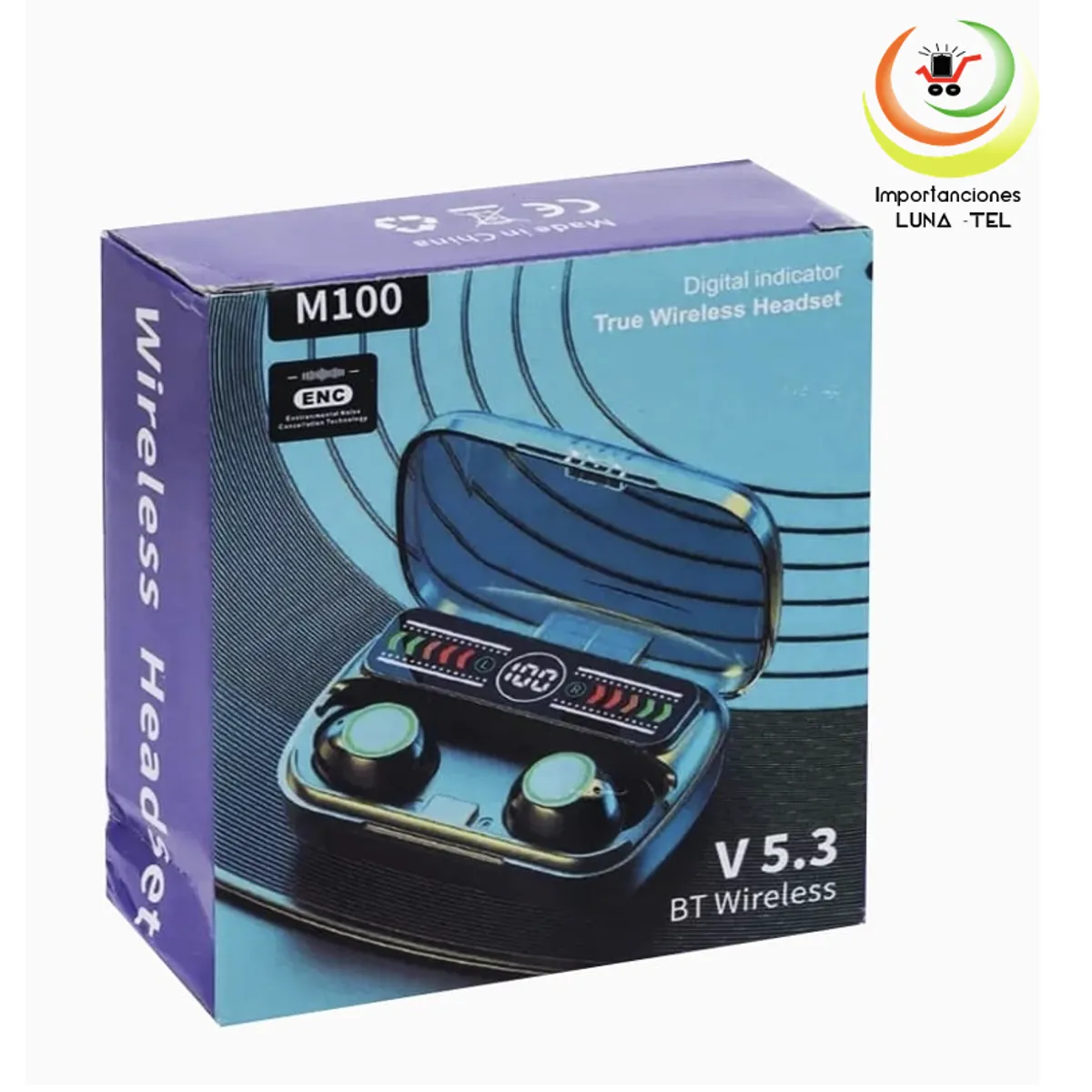 GENERICO - Audífonos M100 Bluetooth