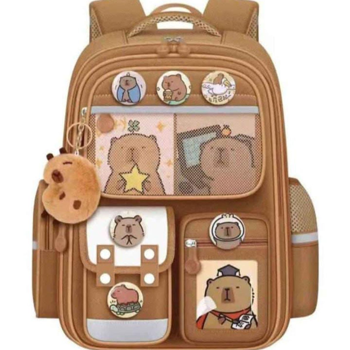 GENERICO - Mochila Escolar de Osito  ¡Estilo y Funcionalidad