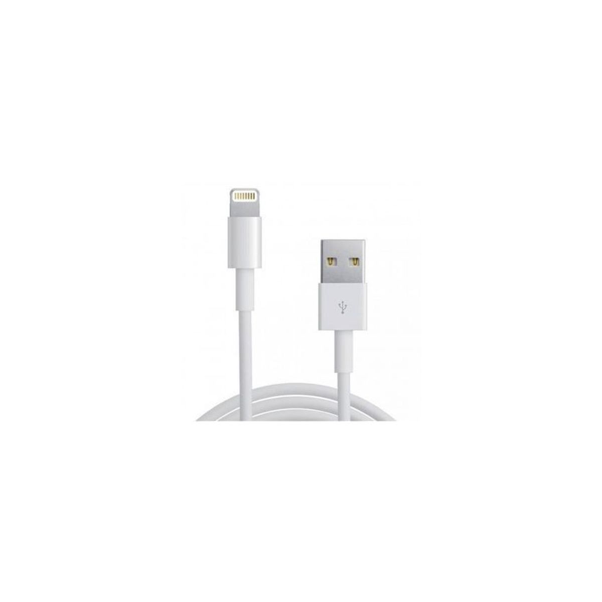 GENERICO - Cable conector usb para iphone - blanco