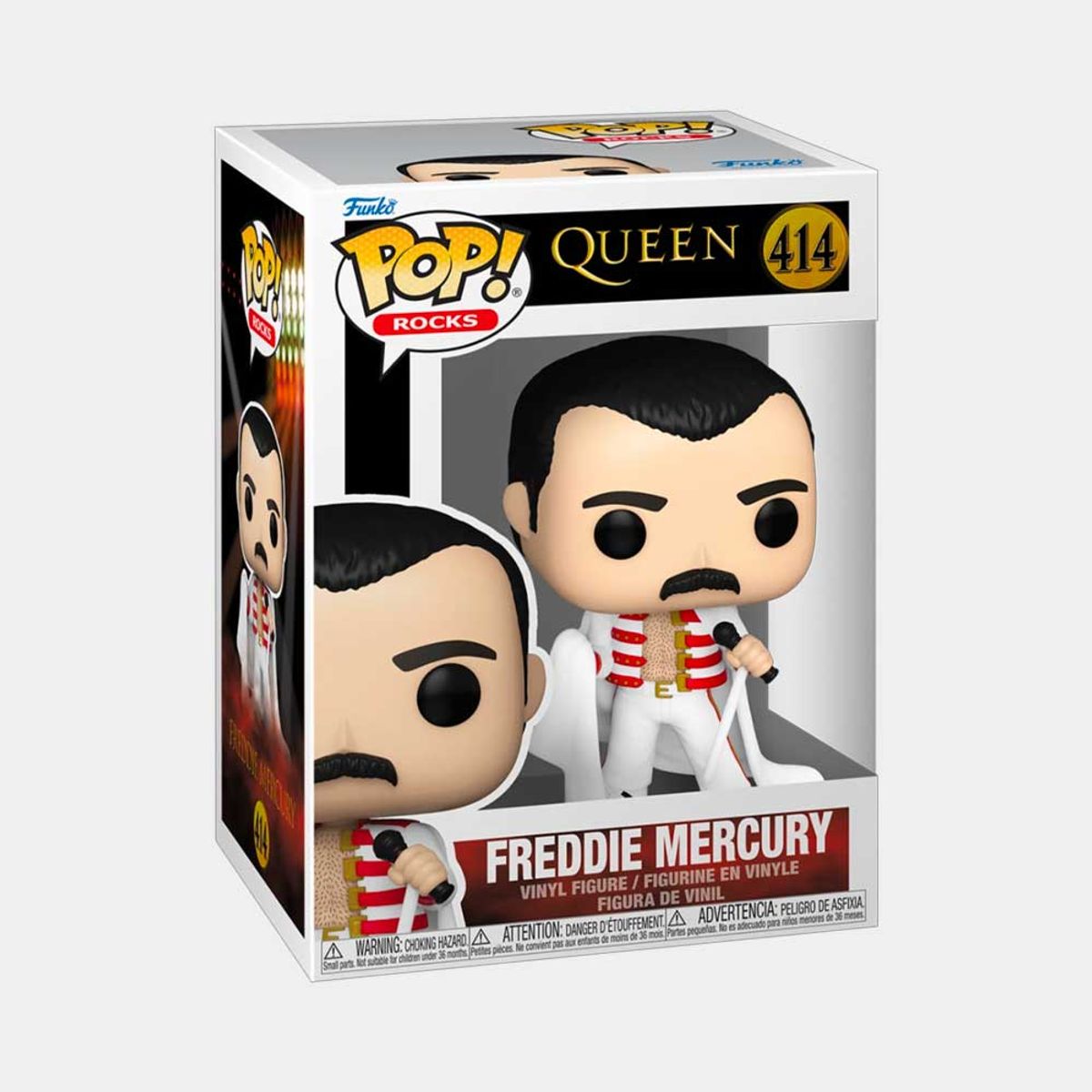FUNKO - FUNKO POP ROCKS QUEEN - FREDDIE MERCURY WITH CAPE