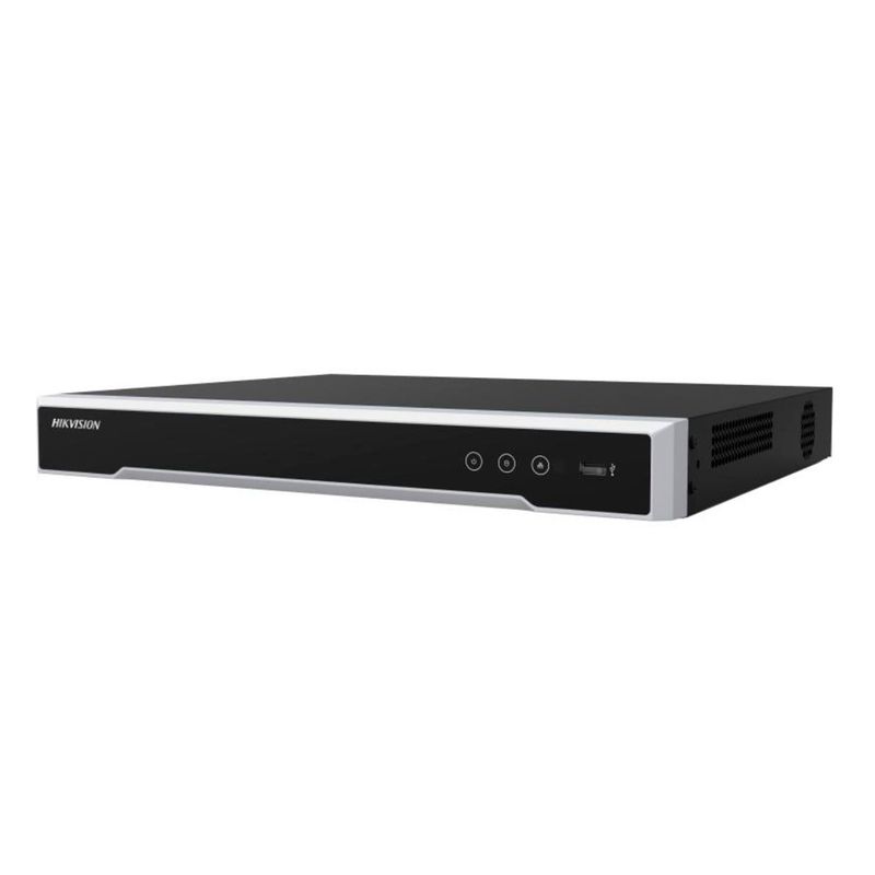 HIKVISION - NVR HIKVISION 16CH 8MP SOPORTA 2HDD HDMI VGA PN HK-DS7616NI-Q216P
