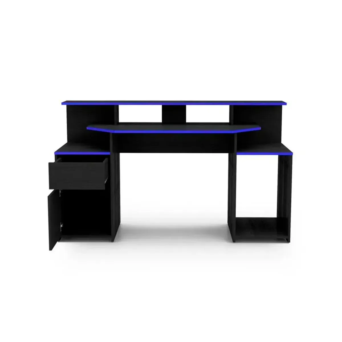 BARAKA HOME - Escritorio Gamer Windu - Negro