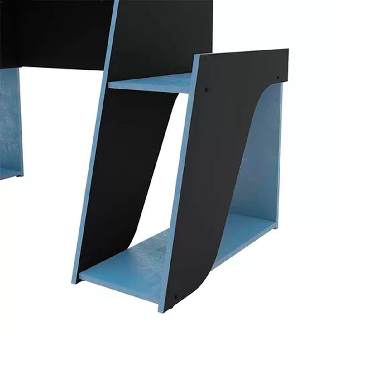 BARAKA HOME - Escritorio Gamer Silver - Negro