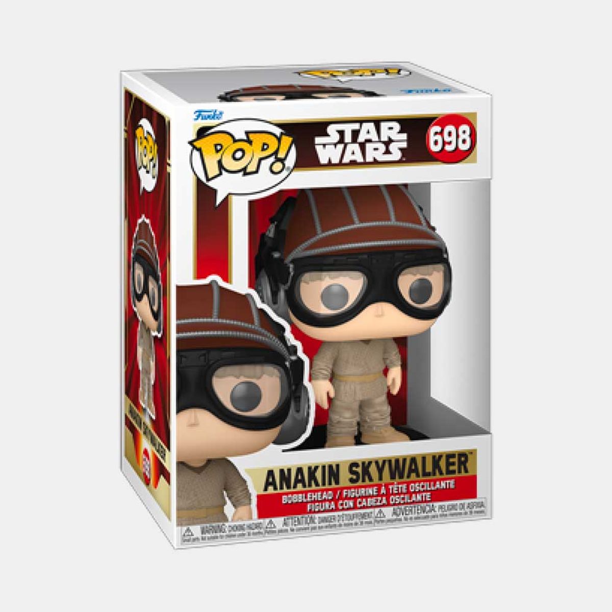 FUNKO - FUNKO POP THE PHANTOM MENACE - ANAKIN SKYWALKER WITH HELMET