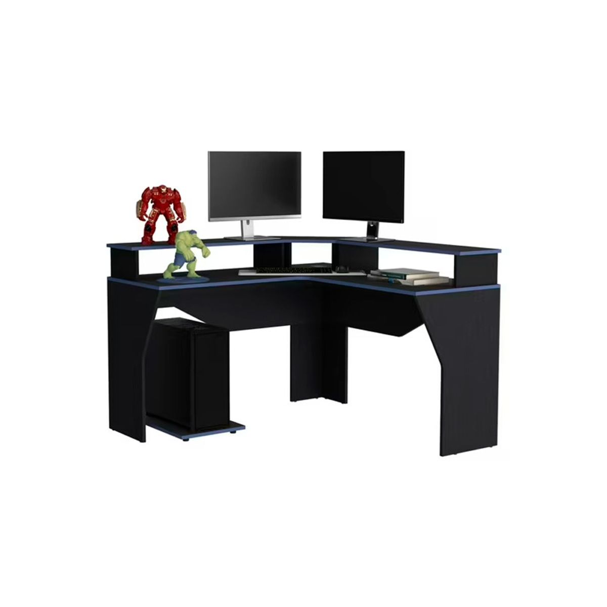 BARAKA HOME - Escritorio Gamer Corse - Negro