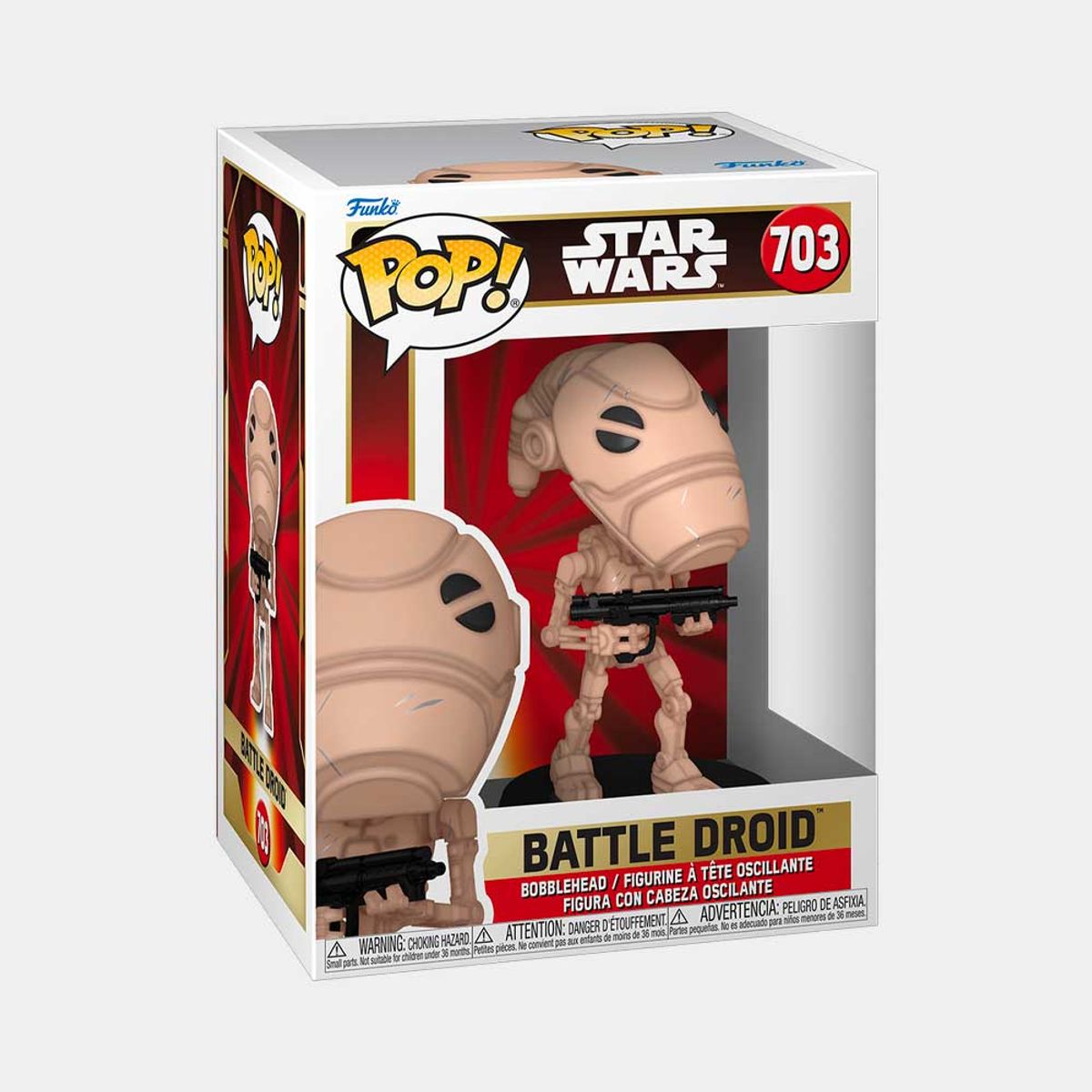 FUNKO - FUNKO POP STAR WARS THE PHANTOM MENACE - BATTLE DROID