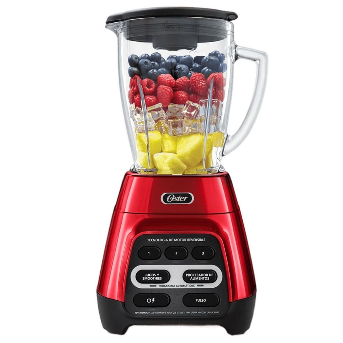 OSTER - Licuadora Reversible Oster BLSTPYG1310 RBG 700 W + blend n-go - Rojo