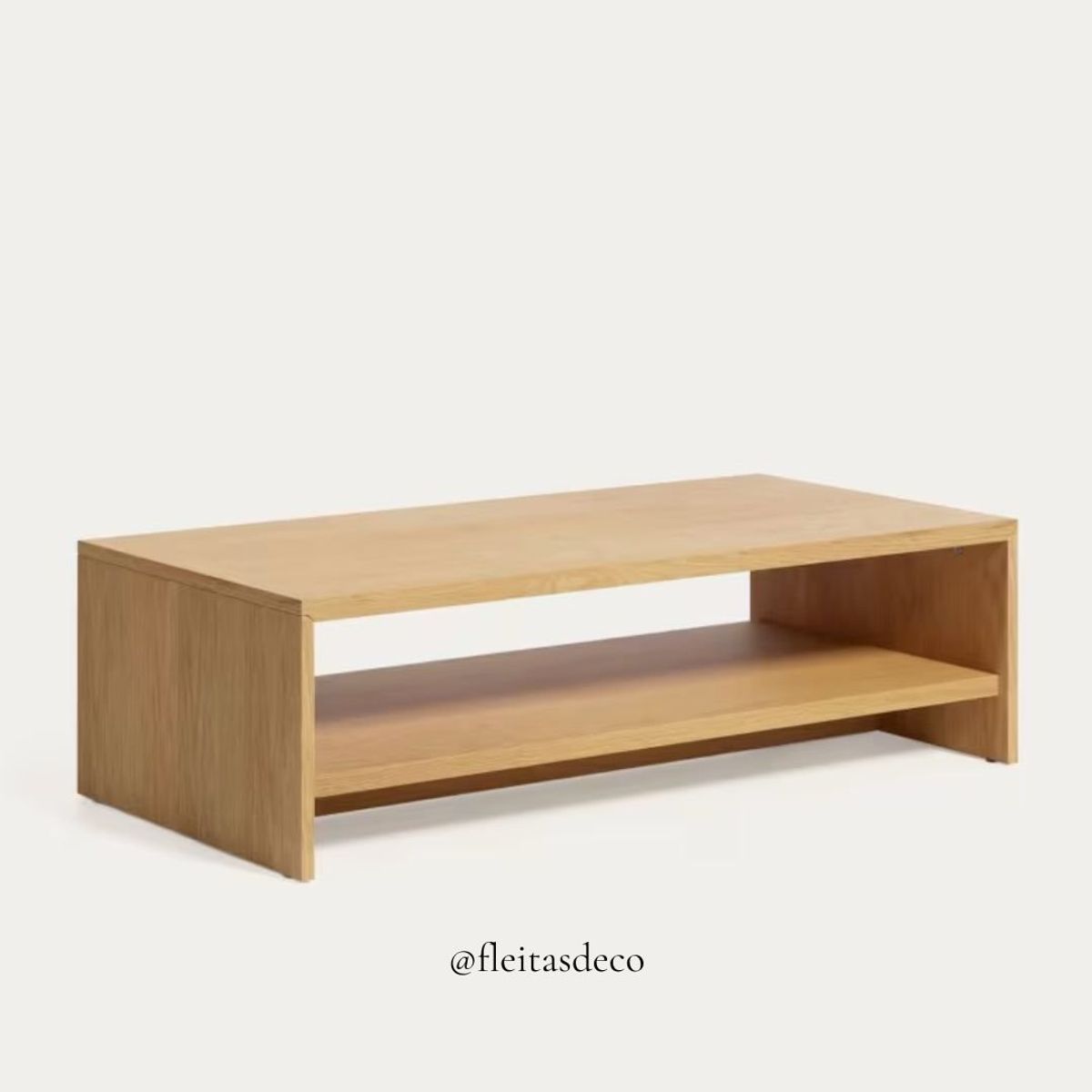 GENERICO - MESA DE CENTRO NOE DE MDF ENCHAPADO